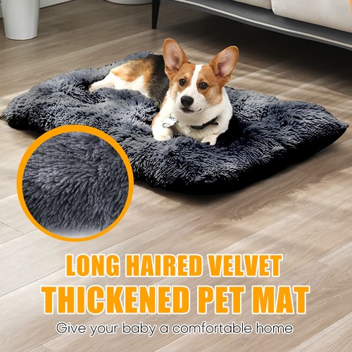 WARM PET BLANKET PAD CAT DOG BED SOFT FLEECE MAT WARM THERMAL RUG Pet