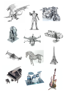 puzzle metal 3d