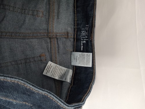 Wonder Nation Size 16 Girls Bermuda Shorts Denim Blue Pockets Stretch ADJ Waist - Picture 7 of 7
