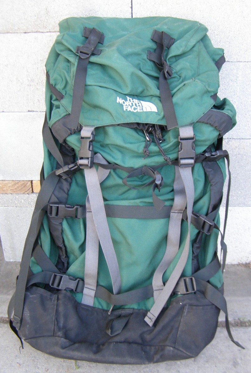 north face 75l internal frame backpack The North Face Internal Frame Hiking Backpack Large Green Model 071095/24  Nylon