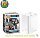 Funko POP! NFL: Carolina Panthers - Christian McCaffrey #174 W/Pop Protector