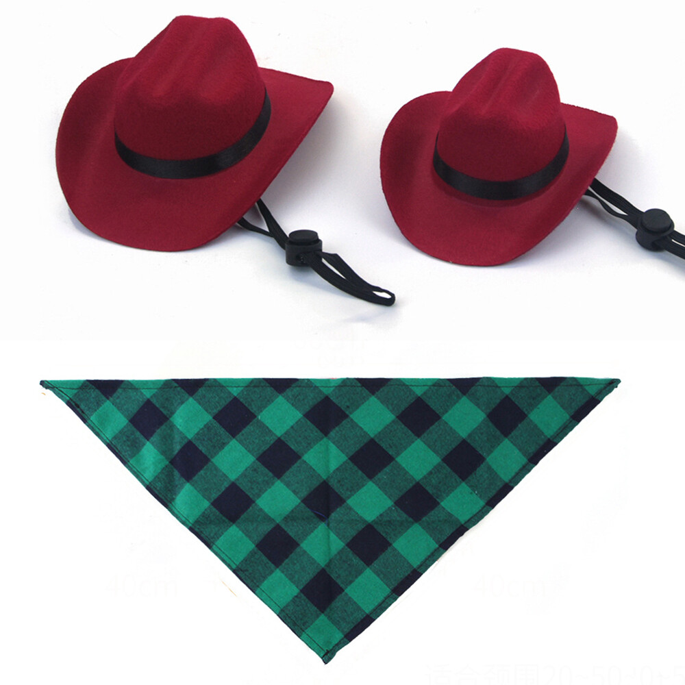 Chapeau De Cowboy, Chapeau De Cowboy Avec Bandana, Chapeaus De Cow-boy