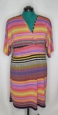 Hypnotic Women's Multicolor Striped Dress (Size Plus: 1X)