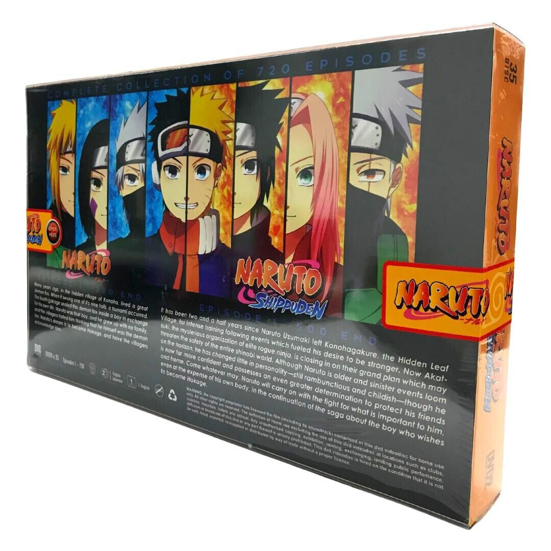 DVD Box - Naruto Shippuden 1a. Temporada - Box 3 - Mini71 na Web