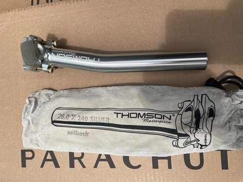 thomson Masterpiece Fahrrad Rückstellstütze Sitzstütze 28,0 x 240 silber - Bild 4 von 12