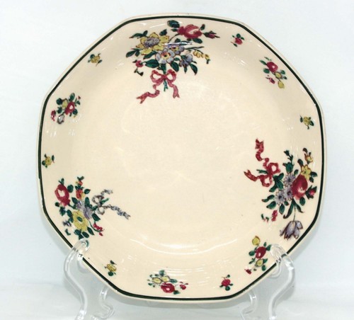 ROYAL DOULTON OLD LEEDS SPRAYS 1 ART DECO WIDE DESSERT BOWL D3548 c.1935 - Picture 15 of 15