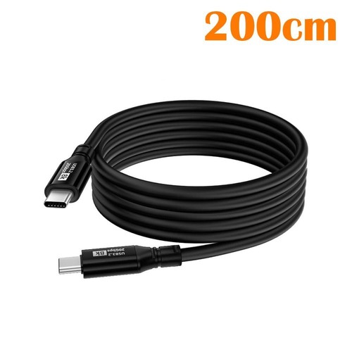 PD 100W USB 3.2 Typ-C auf Typ-C-Kabel 20Gbps Video draht Laptop - Zdjęcie 14 z 14