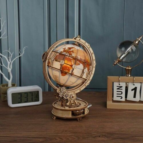 ROKR Luminous Globe 3D Holzmodellbausatz (ST003) - Bild 4 von 8