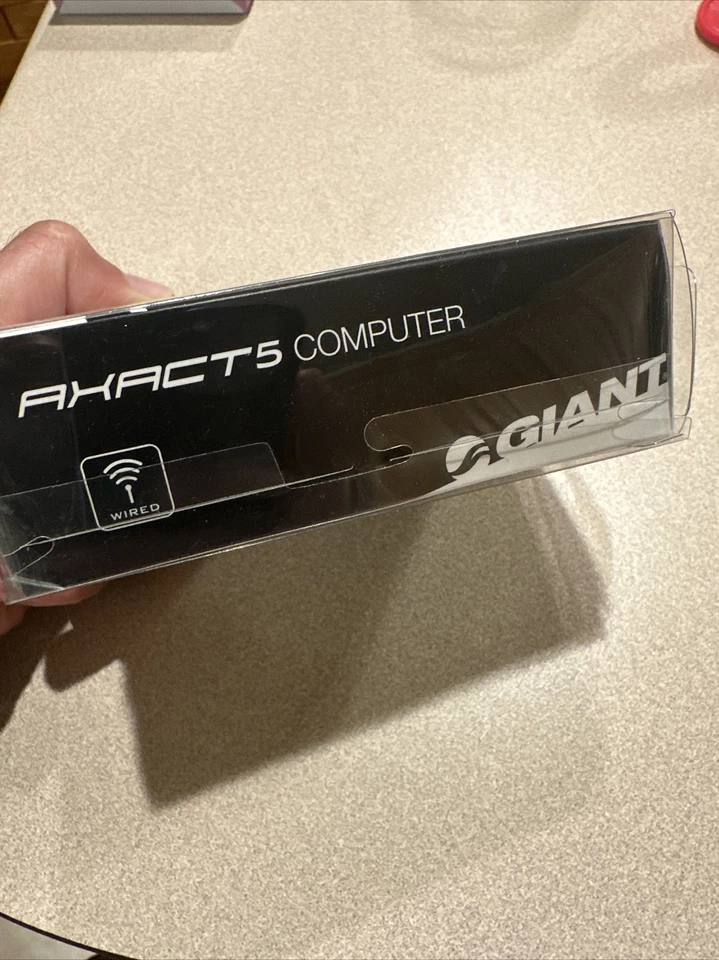 Giant Brand Axact 5  Cycle Computer Speed, Trip Distance, Odometer, Clock, Wired - Image 4 of 4