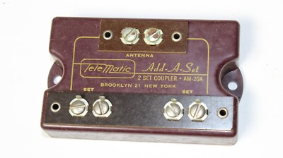 TELEMATIC AM-20A 300 OHM 2 SET COUPLER