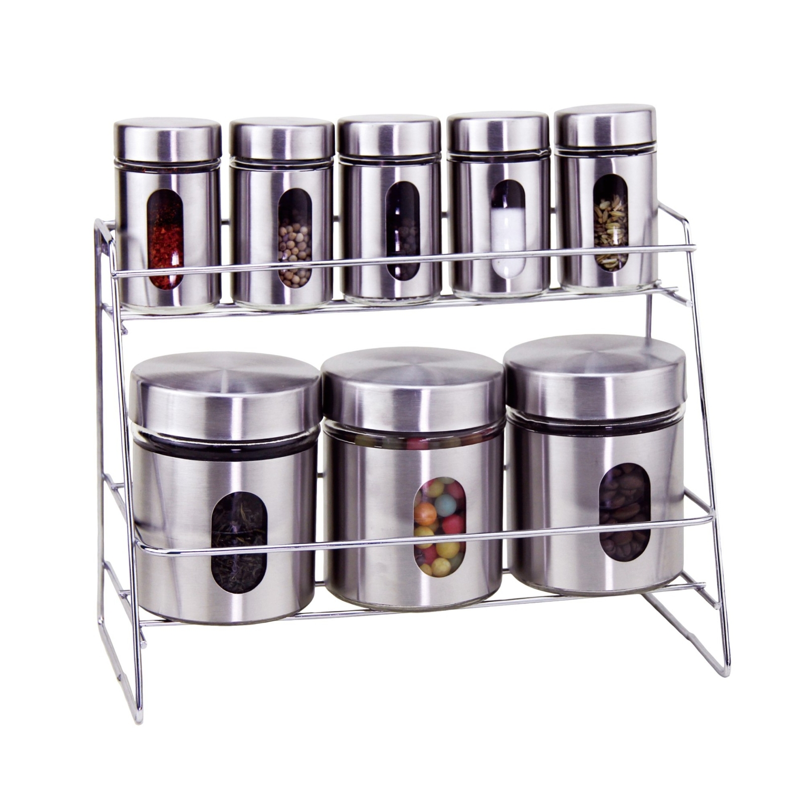 8-набор столовых приборов Edelstahl Gewrzregal mit Gewrzbehlter 6990₽