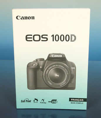 Canon EOS 1000D Francais Mode D´Emploi - (200129)