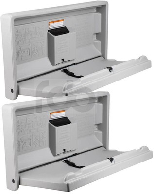 commercial bathroom baby changing table