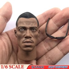1/6 Wesley Snipes Blade Man Head Sculpt Fit 12" Hot Toys Phicen Male Body Figure
