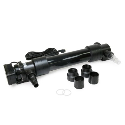 OXYFUL 55W Non-Submersible UV 27'' Light Clarifier Lamp Filter for Aquarium Tank