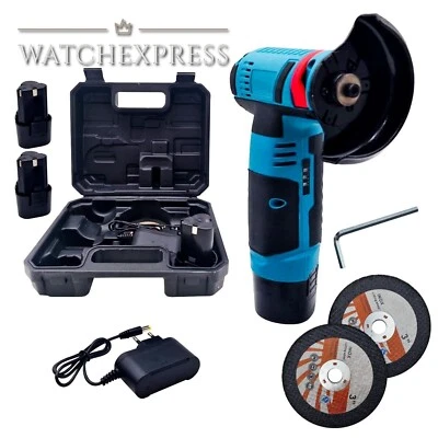 Mini smerigliatrice flessibile FLEX portatile 12V con doppia batteria + VALIGIA