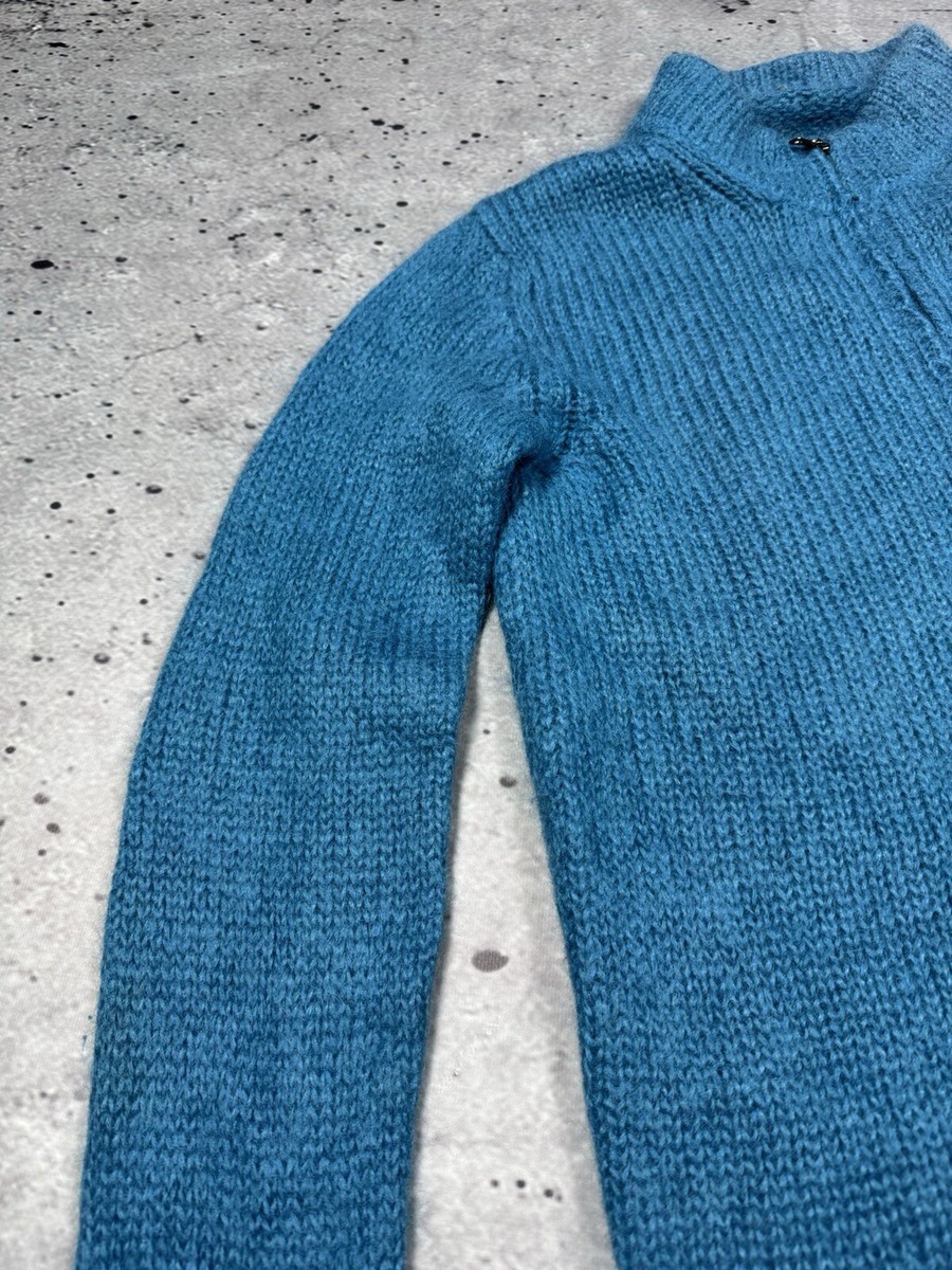 Archive Prada Mohair Zip Sweater Size 52 | eBay
