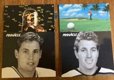 PAUL CAVALLINI, DAN QUINN, Pinnacle Hockey Cards, #411 and #408