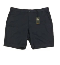  Marc Anthony Men's Luxury Shorts Stretch Waist Navy Size 42 NWT