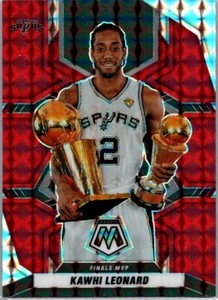 2021-22 Panini Mosaic #300 Kawhi Leonard Red
