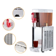 Commercial Juicer Dispenser 10L Cold Beverage 1Tank for Soda Iced Lemonade