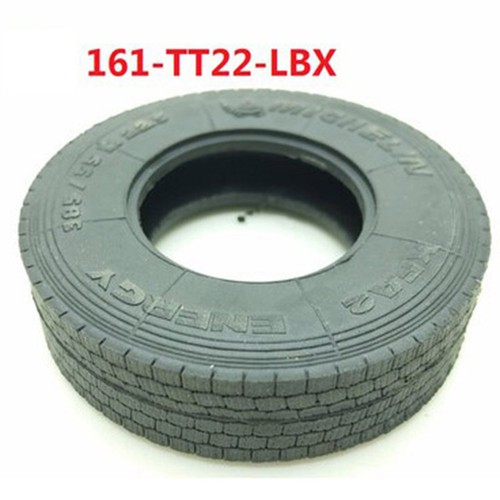 2PCS Rubber Tyre Tires New for Tamiya 1/14 770S 56368 Trailer RC Truck Buggy Car - Picture 8 of 21