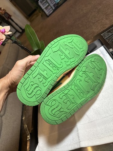 Reves Paris X Air Kool Kiy '85 HI Homme Femme Corduroy Pink Green Men’s Sz 9 - Picture 14 of 24