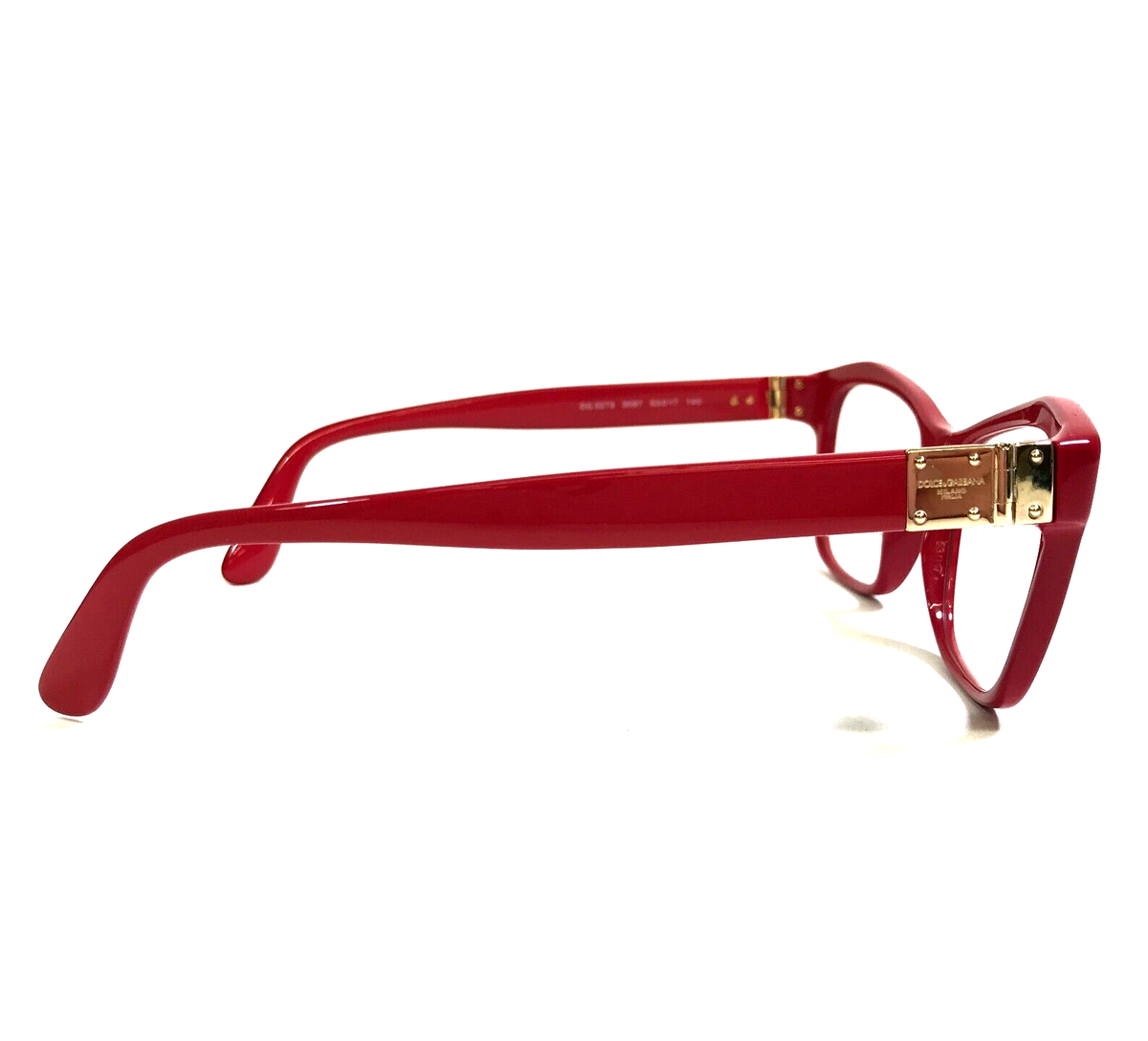 DOLCE & GABBANA フリツワイトレックトラウサ FTC3MTFUBFL F0321 Dolce & Gabbana Eyeglasses Frames DG3273 3097 Polished Red
