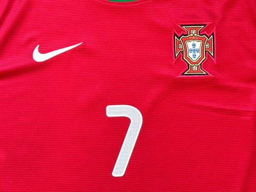 2012/13 Portugal Home Jersey #7 Ronaldo Medium Nike Soccer Euro Football CR7 Kit - Picture 10 of 18