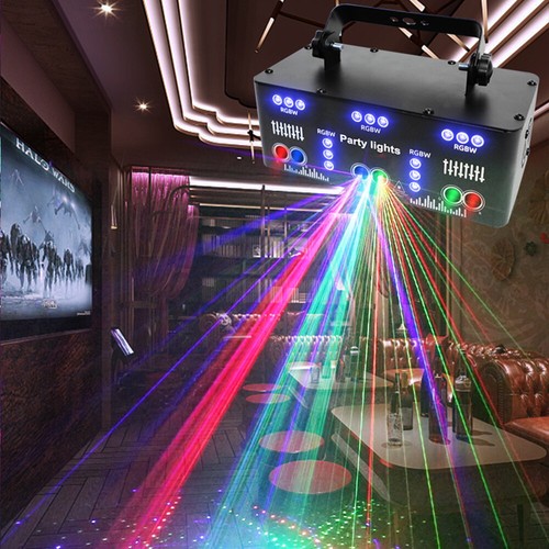 21Eye Laser Projector RGB DMX Strobe Stage Light LED Bar DJ Disco Party Lighting - Picture 4 of 22