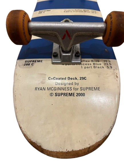 Supreme × RYAN MCGINNESS SKATE DECK PANTONE 2000 Super rare