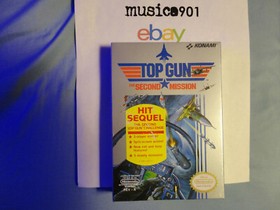 Top Gun: The Second Mission Nuevo Sellado de F&aacute;brica Nintendo NES SIN VGA/WATA  