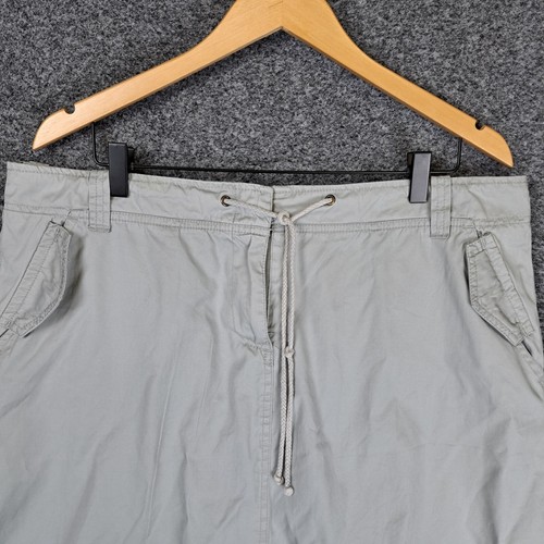 Sussan Womens Skirt Size 16 Grey Pockets Drawstring - Picture 3 of 9