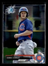2017 Bowman #BCP108 Donnie Dewees Chrome Prospects Card Chicago Cubs