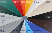 Abdeckhaube Gitterbox Industrie DB  680 G/m² LKW Plane Qualität - Höhe: 10 cm