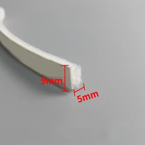 10M Draught Excluder Brush Strip Self-Adhesive Casement Window Door Seal Tape - Bild 6 von 14