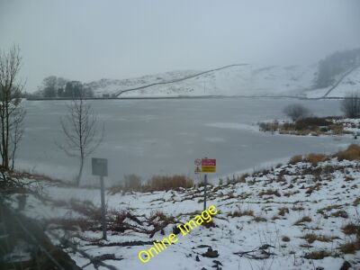 Photo 6x4 Dubbs Reservoir Heaning/SD4399 'No swimming' proclai c2012
