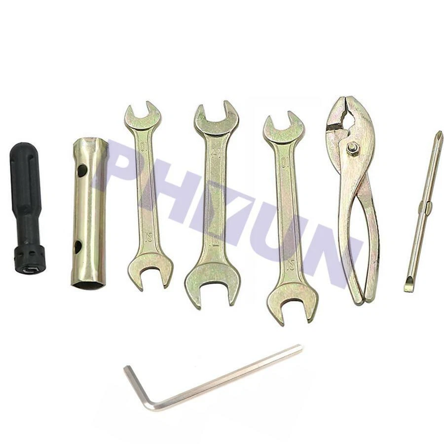 Universal Motorcycle Durable& Compact Tool Kit For Honda Kawasaki Suzuki Yamaha - Image 2 of 4