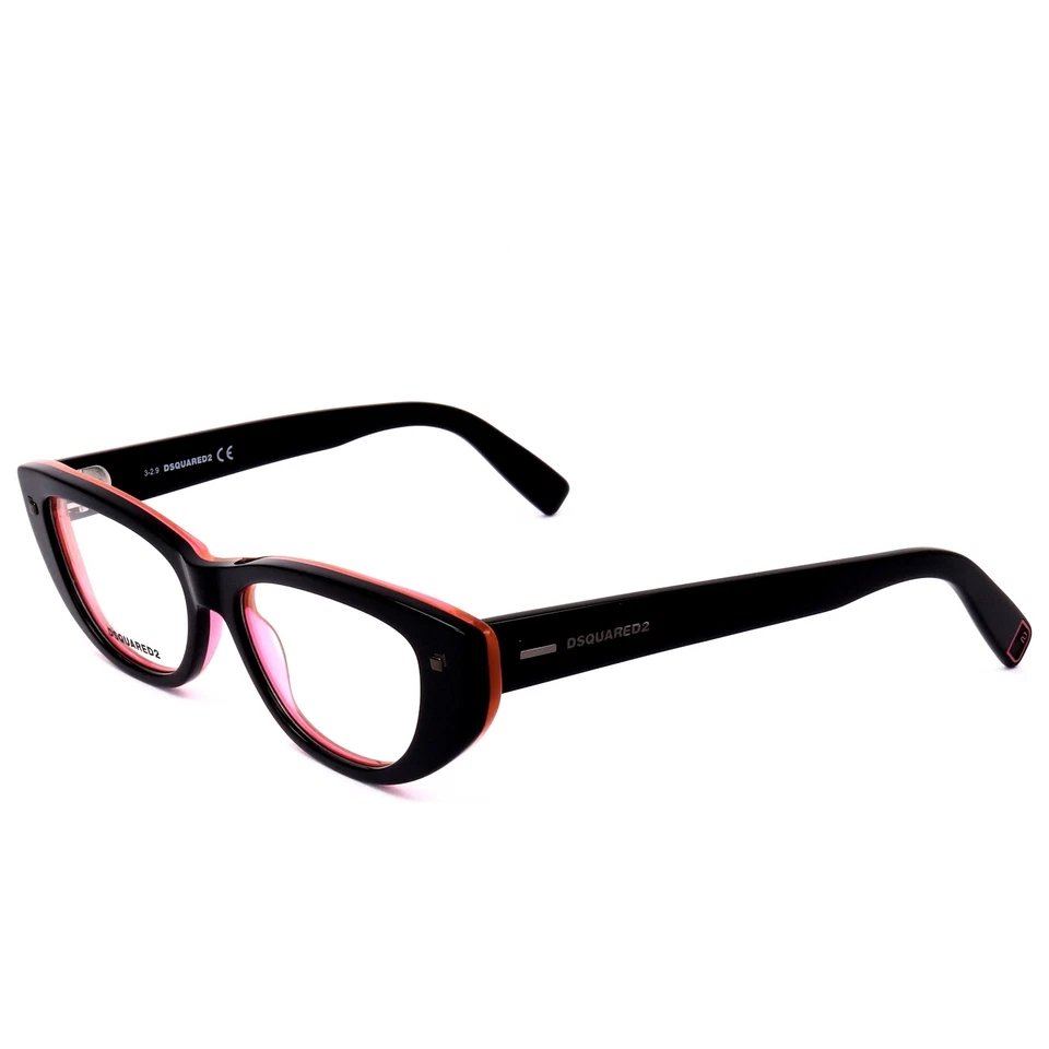 Dsquared2女式53毫米黑色光学DQ5318-005-53