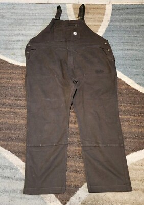 Carhartt Loose 24w 26w Fit Overall Size 3x Canvas Brown OR2438-W