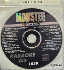 1059 DUETS MONSTER KARAOKE CDG LOT VA
