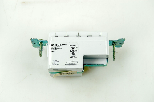 NPODM DX WH Acuity Controls Low Voltage Push Button Wallpod nLight On/Off Dimmer - Picture 3 of 7