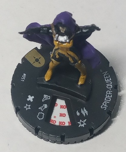 HEROCLIX SEcRET WaRS BATTLEwORLD Spider-Queen 051 (Animal, Monster) - Imagen 3 de 3
