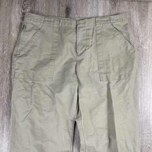 Y2K GAP Ellie Linen Blend Super Flare Wide Leg Pants Women's 6 ( 30 X 32 ) - Picture 6 of 18