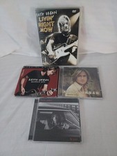 Collection of 3 Kieth Urban Cd's and one DVD Living Right Now