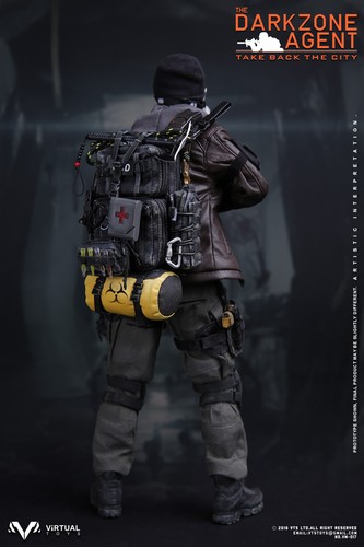 VTS Toys The Darkzone Agent Take Back The City Tom 1/6 Scale Action Figure Model - Picture 10 of 13