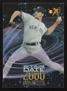 1997 SkyBox E-X2000 Andy Pettitte Star-Date-2000 #3 Card