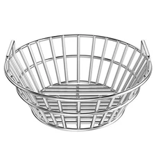 onlyfire Charcoal Ash Basket Fits Medium Big Green Egg, Stainless Steel Charc...
