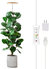 Plant Grow Light, LED Growing Light Full Spectrum for Indoor Plants,Height Adjus