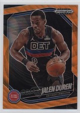 2024-25 Panini Prizm Black Orange Wave Prizm 26/60 Jalen Duren #190 19k8